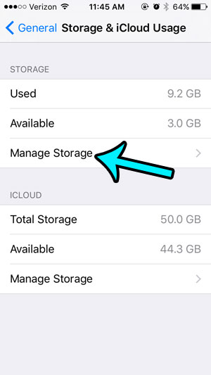 deleting all music in ios 9 - step 4